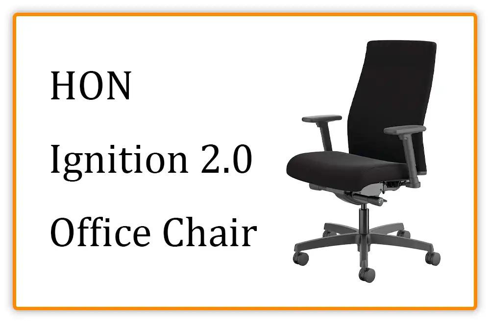 Best for Lower Back Pain HON Ignition 2.0 Office Chair