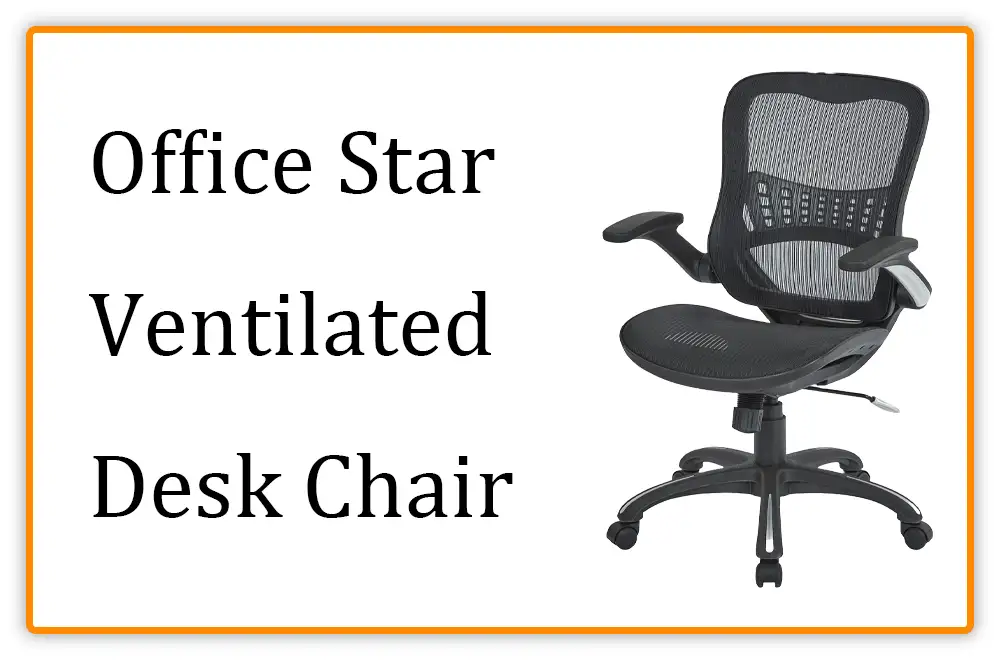 Best for Upper Back Pain Office Star Ventilated Desk Chair