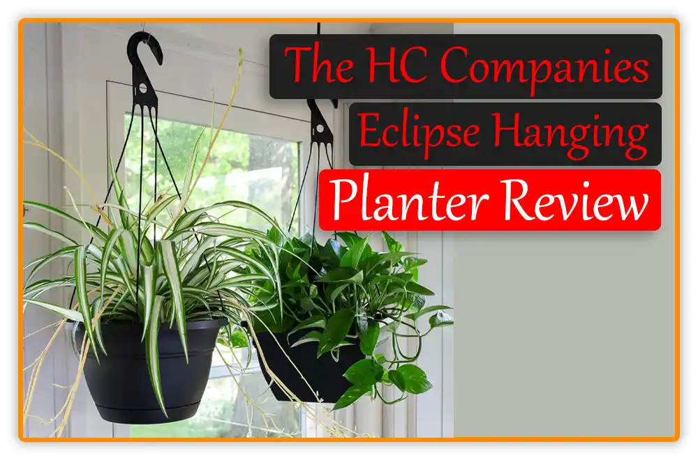 The HC Companies Eclipse Hanging Planter