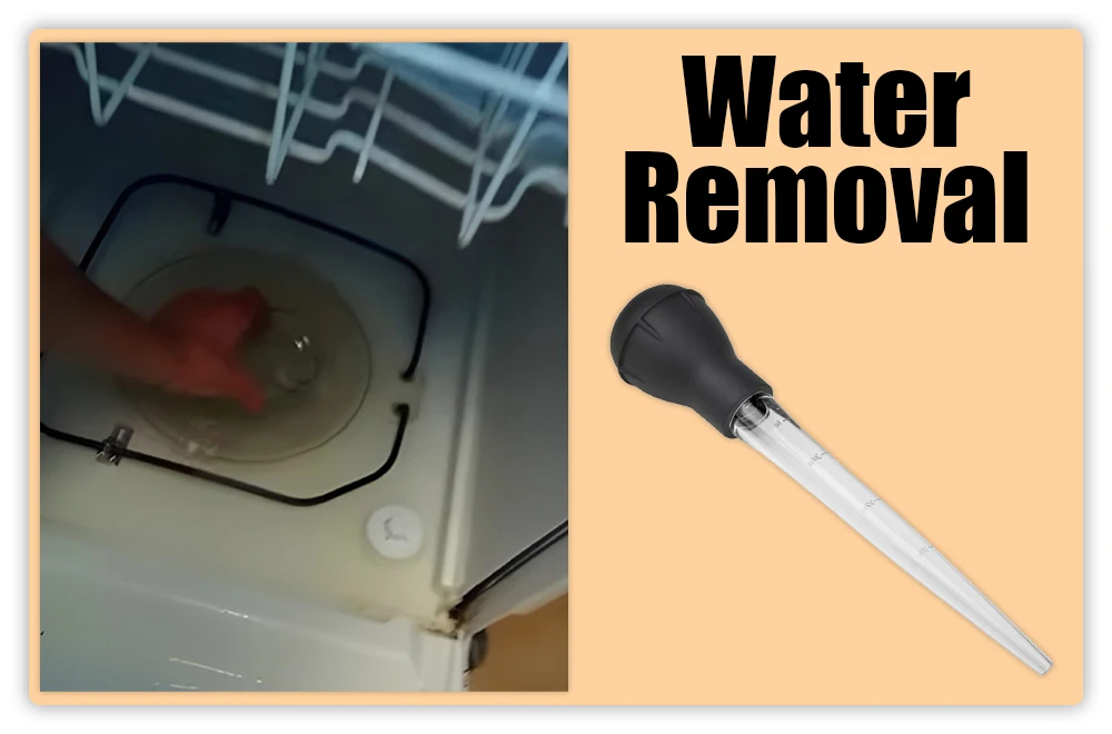Removing Water from a Frigidaire Dishwasher