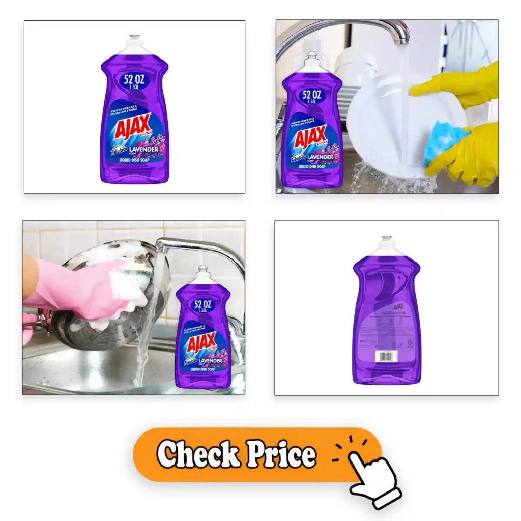 Ajax Ultra Liquid Dish Soap With Fabuloso