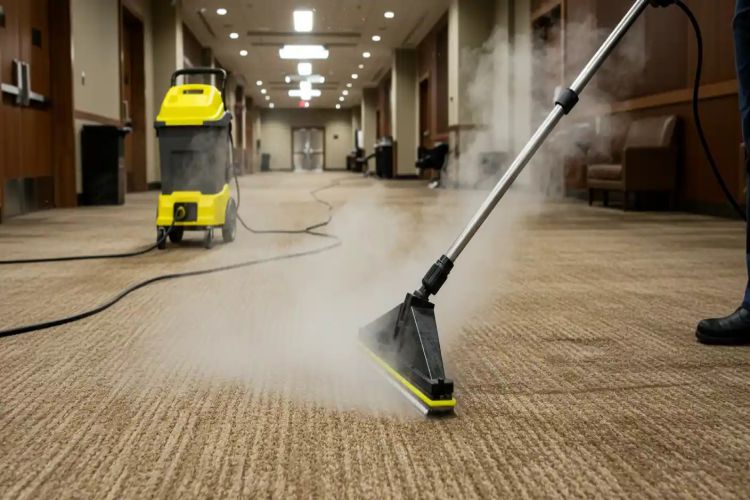 Why Regular Commercial Carpet Cleaning Is Essential for Your Businesss Image