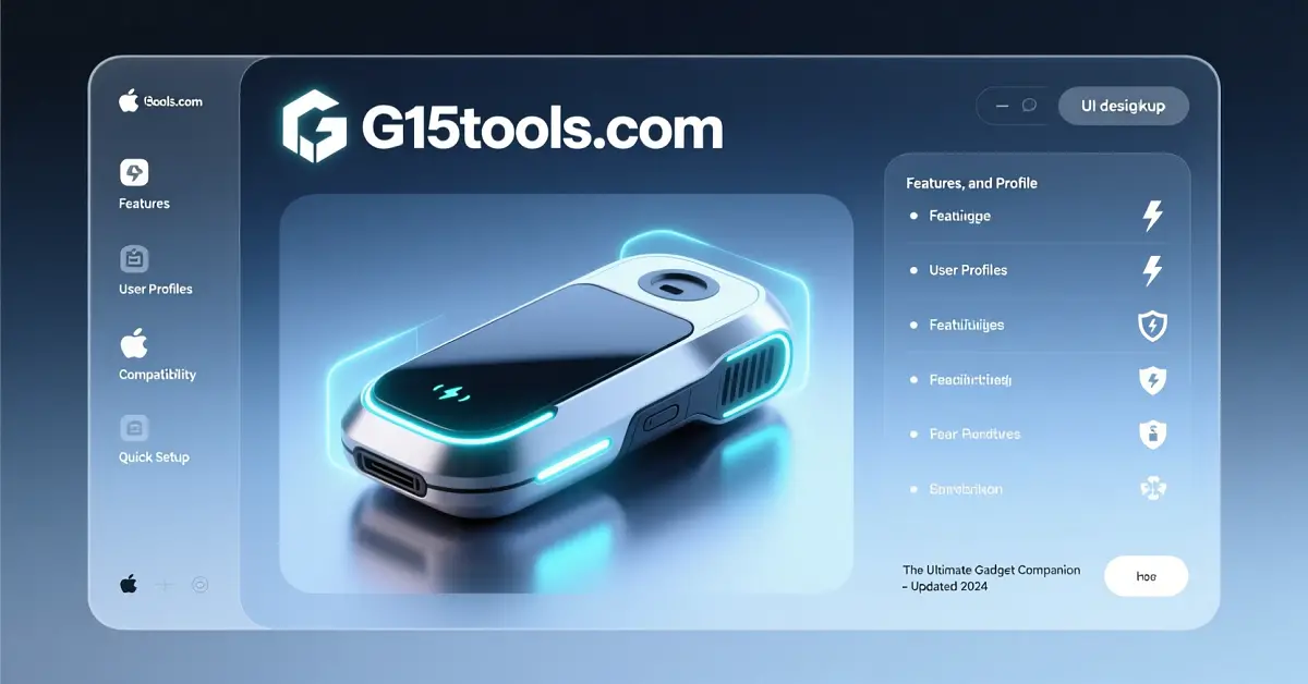 How to Use & Partner with G15Tool: Complete Guide for 2025