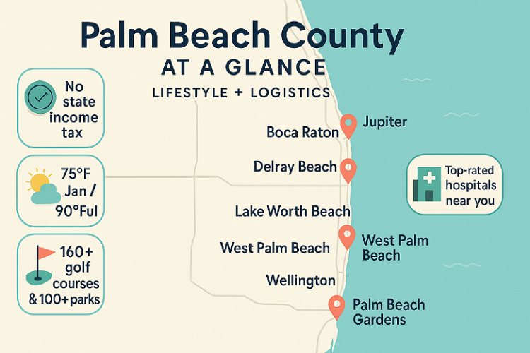 Palm Beach County Retirement Guide: Best Neighborhoods and Advantages Palm Beach County Retirement Guide: Best Neighborhoods and Advantages