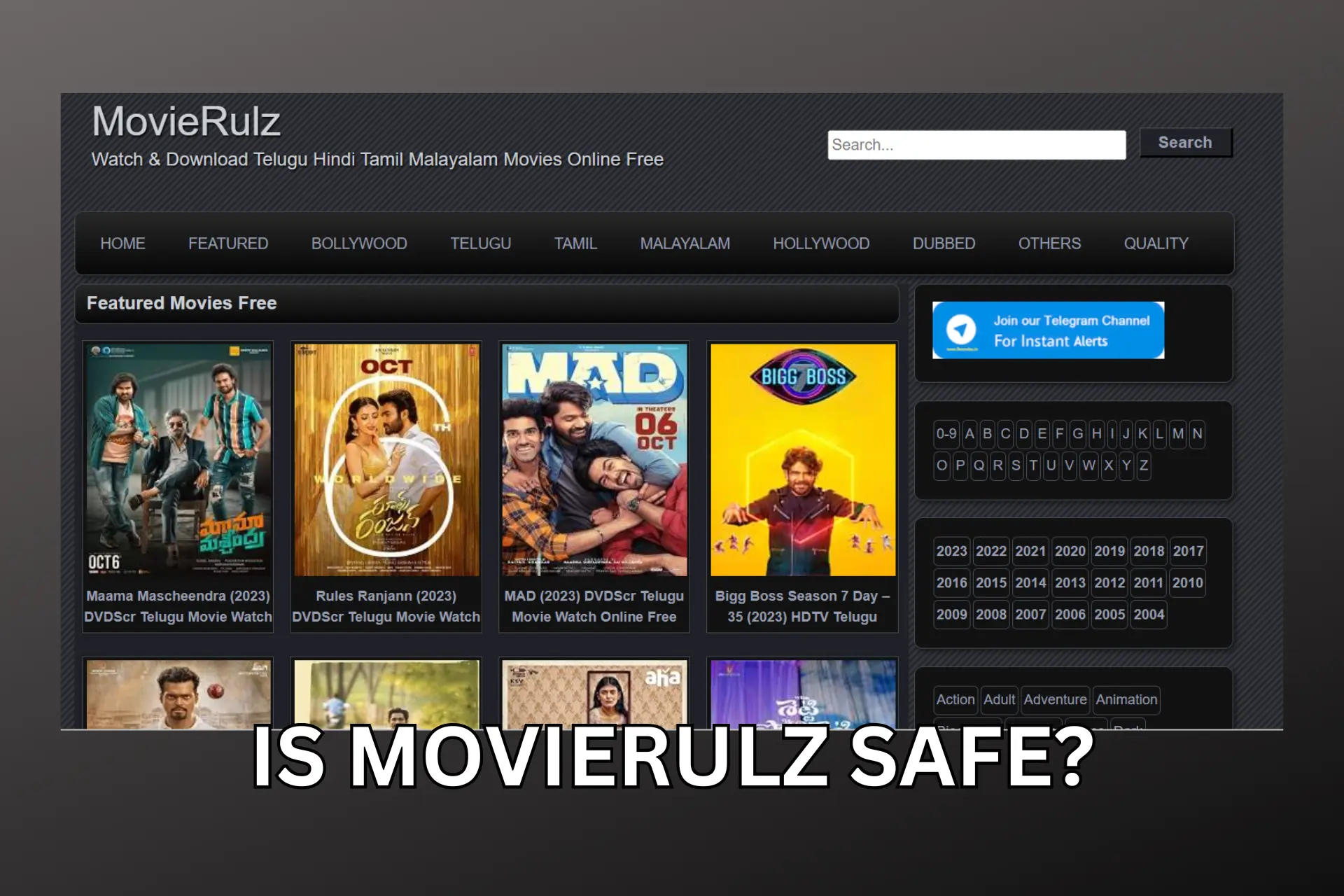 Movierulz 2024: Risks, Realities, and Safer Alternatives