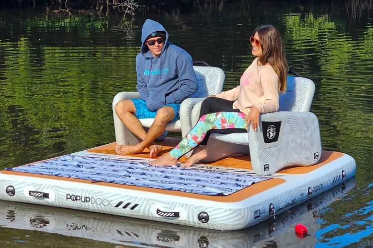 How an Inflatable Dock Enhances Your Options on the Water